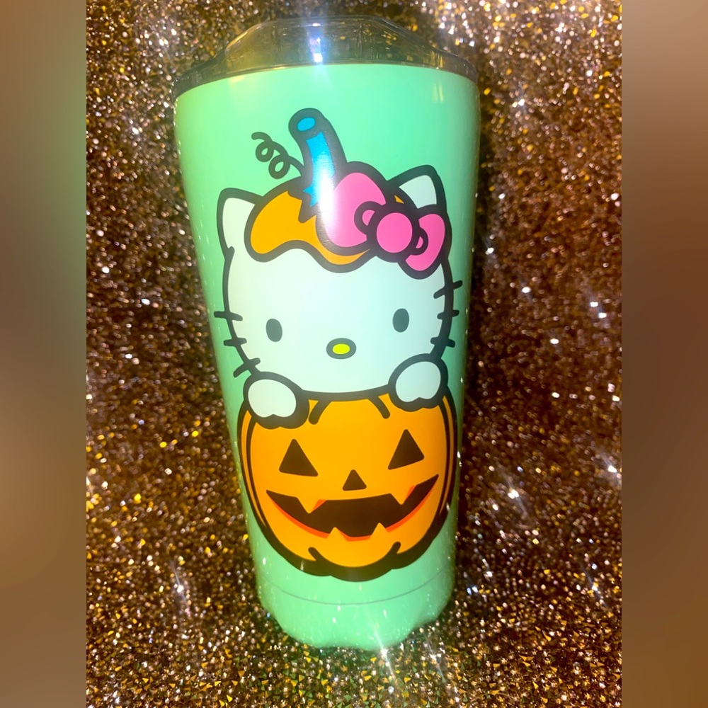 Hello Kitty Halloween Tumbler